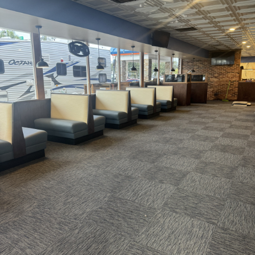 commercial carpet installation